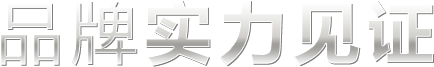 品牌實力見證
